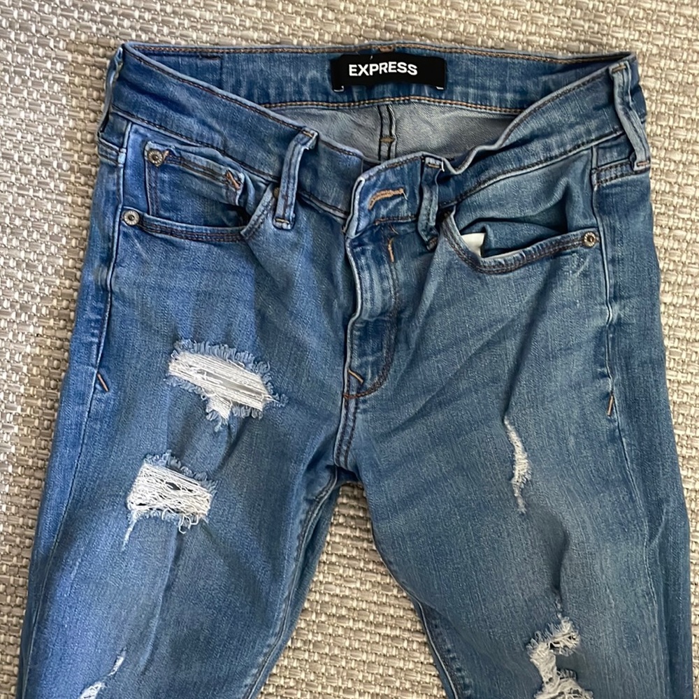 Express skinny stretch plus jeans